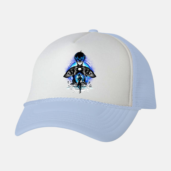 Ace Player Of Blue Lock-unisex trucker hat-hypertwenty