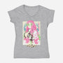 Love Hashira-womens v-neck tee-hypertwenty