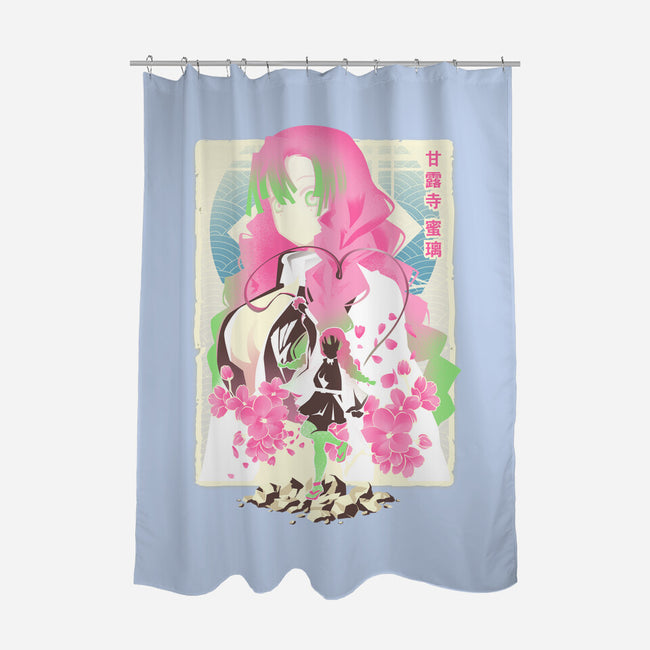 Love Hashira-none polyester shower curtain-hypertwenty