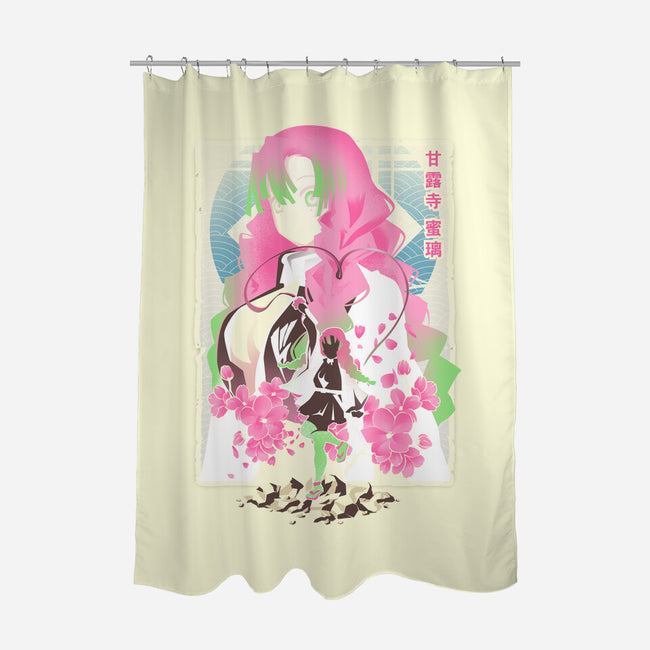 Love Hashira-none polyester shower curtain-hypertwenty