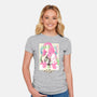Love Hashira-womens fitted tee-hypertwenty