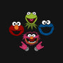 Muppets Rhapsody-none removable cover w insert throw pillow-Melonseta