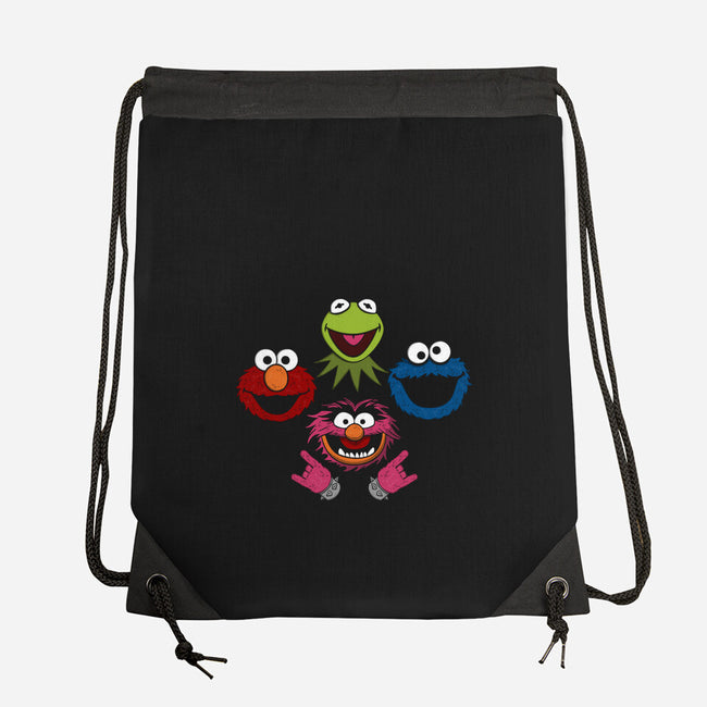 Muppets Rhapsody-none drawstring bag-Melonseta