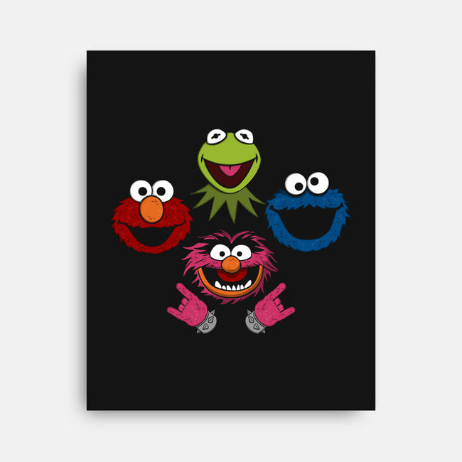 Muppets Rhapsody-none stretched canvas-Melonseta