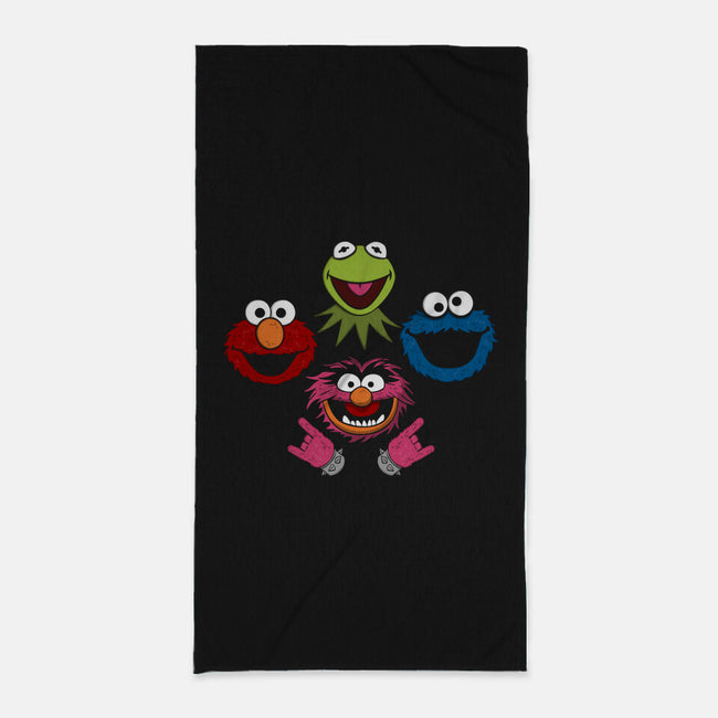 Muppets Rhapsody-none beach towel-Melonseta