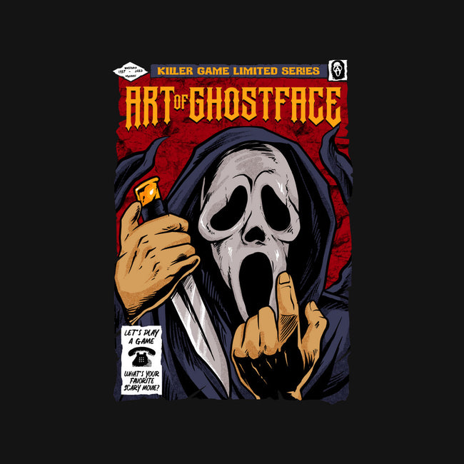 Art Of Ghostface-womens fitted tee-spoilerinc