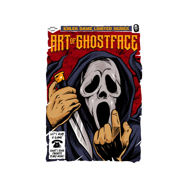Art Of Ghostface-none removable cover throw pillow-spoilerinc