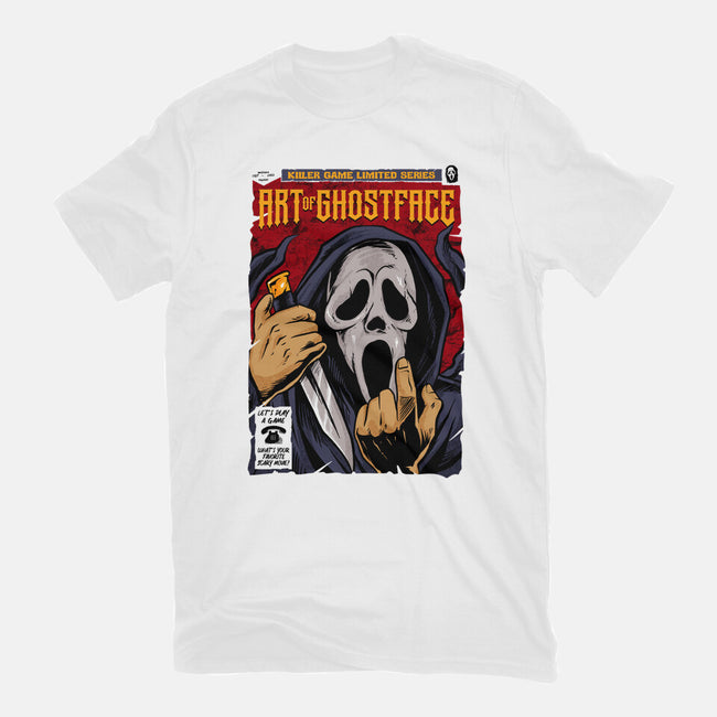 Art Of Ghostface-mens basic tee-spoilerinc