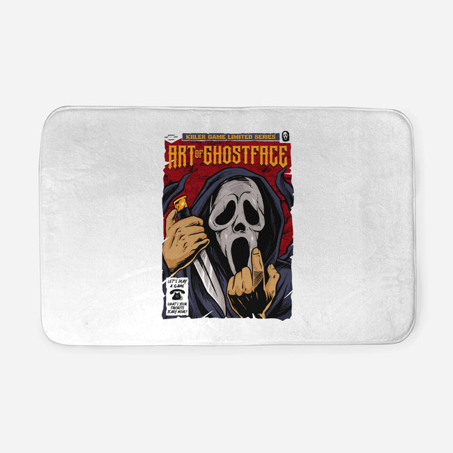 Art Of Ghostface-none memory foam bath mat-spoilerinc