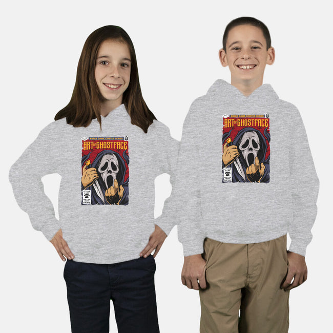 Art Of Ghostface-youth pullover sweatshirt-spoilerinc