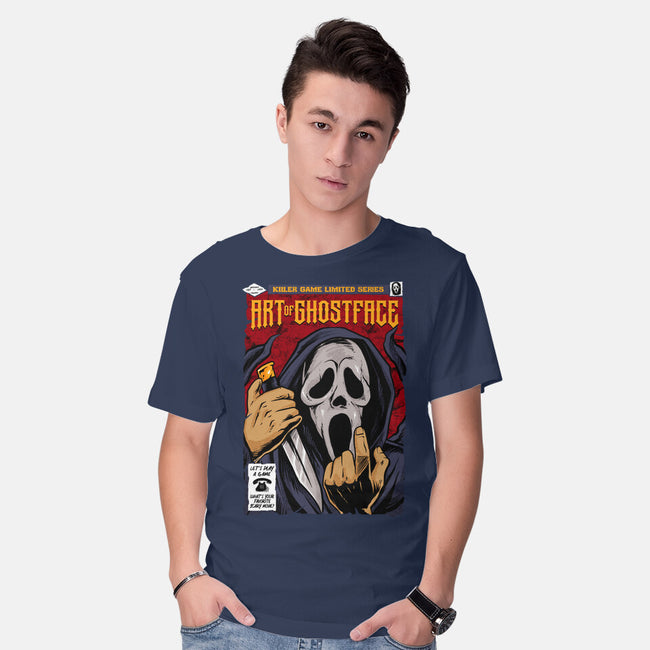 Art Of Ghostface-mens basic tee-spoilerinc