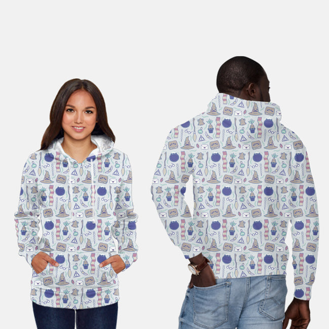 Hogwarts Items-unisex all over print pullover sweatshirt-xMorfina