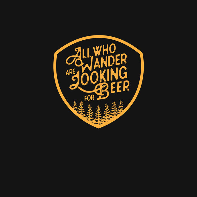 All Who Wander are Looking for Beer-womens fitted tee-beerisok