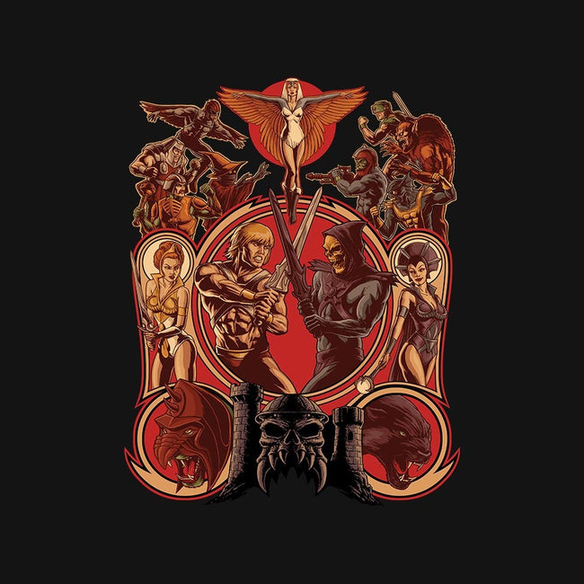 The Battle Of Grayskull-womens basic tee-Moutchy