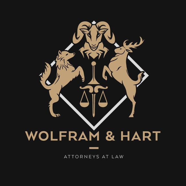 Wolfram & Hart-unisex zip-up sweatshirt-xMitch