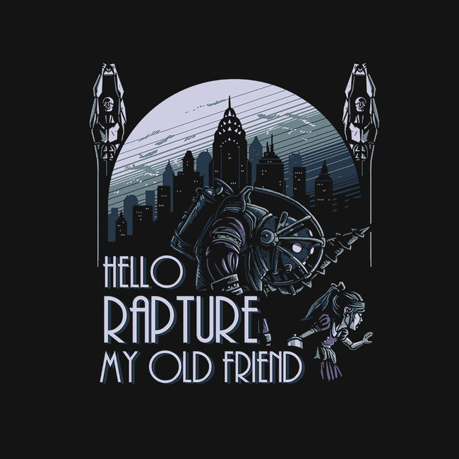 Hello Rapture-womens basic tee-daobiwan