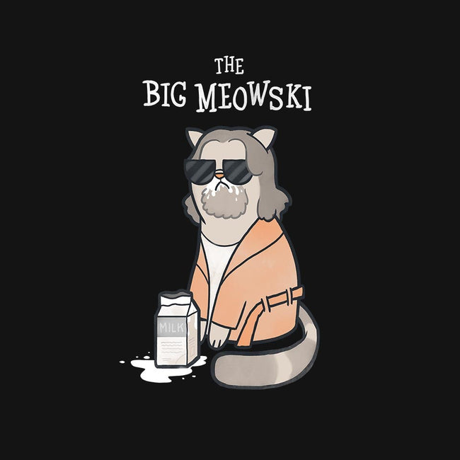 The Big Meowski-youth basic tee-queenmob