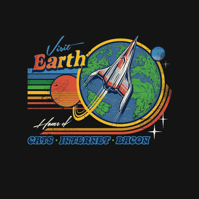 Visit Earth-womens basic tee-Steven Rhodes