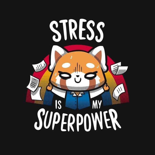 Stress is my superpower-mens basic tee-typhoonic