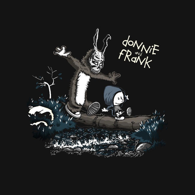 Donnie and Frank-womens fitted tee-Fearcheck