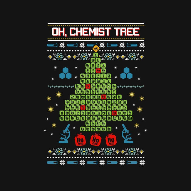 Oh, Chemist Tree!-womens basic tee-neverbluetshirts