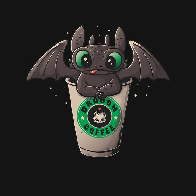 Dragon Coffee-womens basic tee-eduely