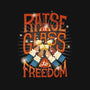 Raise A Glass To Freedom-unisex basic tank-risarodil