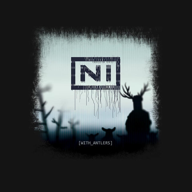 With Antlers-unisex pullover sweatshirt-ntesign