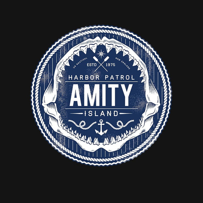 Amity Island Harbor Patrol-womens fitted tee-Nemons