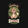 I Love Dogs!-youth basic tee-Geekydog