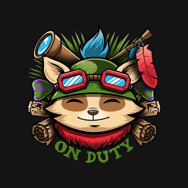 Teemo On Duty-unisex pullover sweatshirt-Bamboota