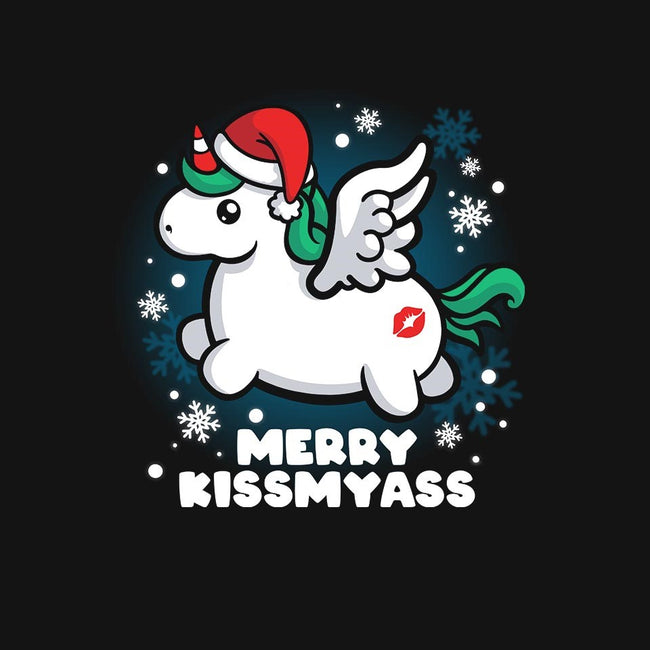 Merry Kiss My Ass-womens basic tee-NemiMakeit
