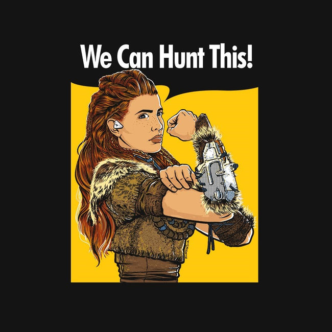 We Can Hunt This!-womens basic tee-rustenico