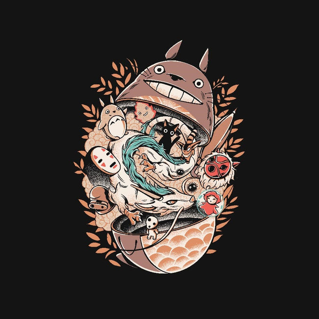 Neighbor Matryoshka-womens fitted tee-ilustrata