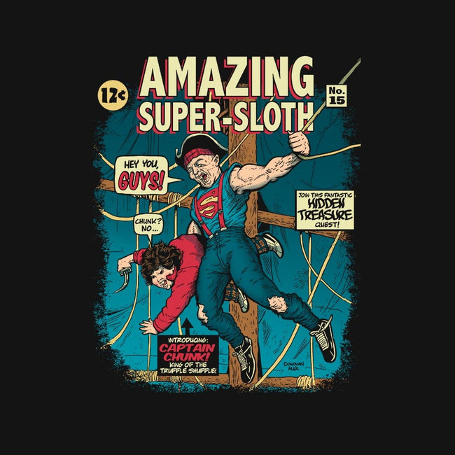 Amazing Super Sloth-womens fitted tee-DonovanAlex