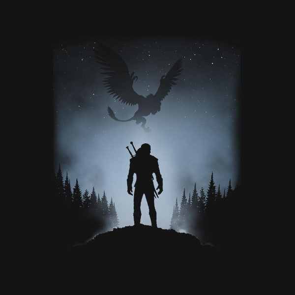 White Wolf vs The Griffin-womens basic tee-ddjvigo