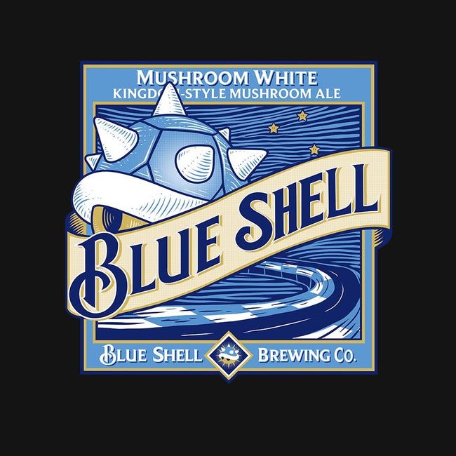 Blue Shell Beer-unisex basic tank-KindaCreative