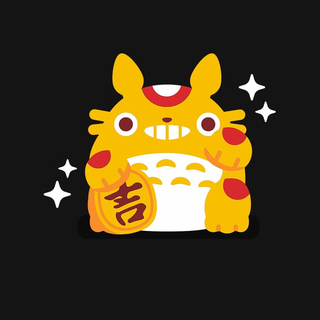 My Neighbor Maneki-Neko-womens fitted tee-daria rhodes