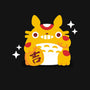 My Neighbor Maneki-Neko-womens fitted tee-daria rhodes