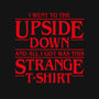 I Went to the Upside Down-youth basic tee-Olipop