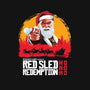 Red Sled Redemption-unisex basic tank-Wheels