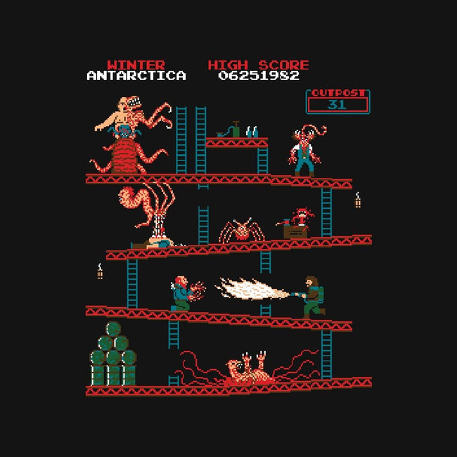 Donkey Thing-womens basic tee-mikehandyart