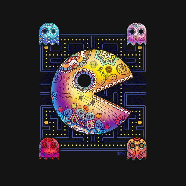 Pac Muertos-womens basic tee-MoniWolf