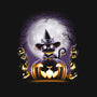 Witch-Cat Night-unisex pullover sweatshirt-alemaglia