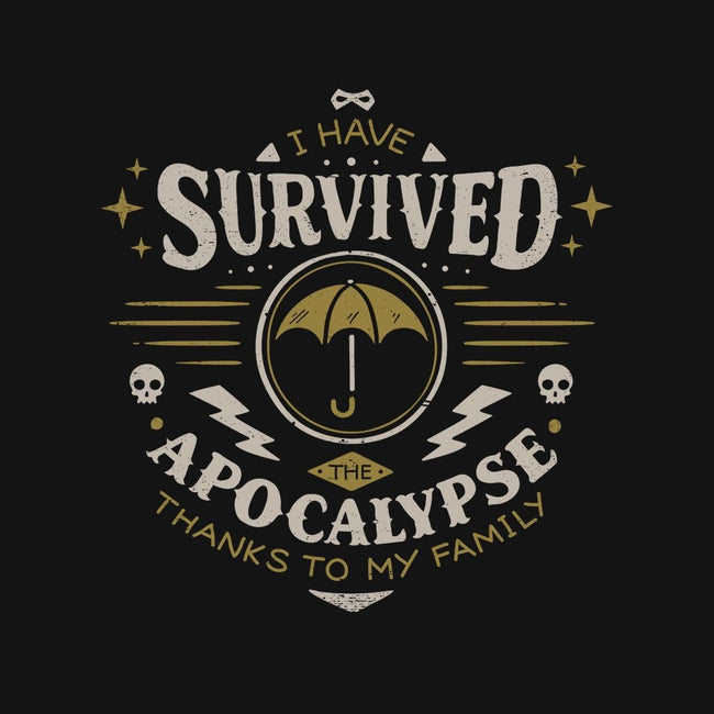 I Survived the Apocalypse-mens long sleeved tee-Typhoonic