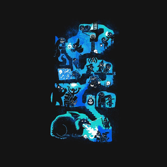 Dungeon Crawlers-womens fitted tee-queenmob