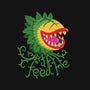 Feeeeeed Me-womens basic tee-DinoMike