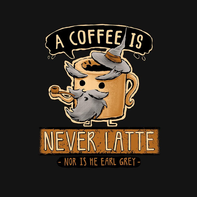 A Coffee is Never Latte-mens long sleeved tee-Hootbrush