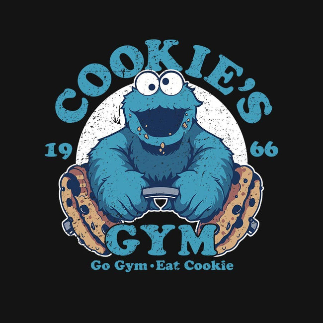 Cookies Gym-womens fitted tee-KindaCreative