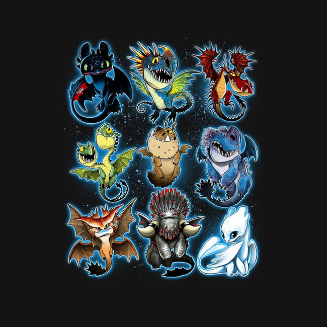 Trained Dragons-womens basic tee-alemaglia